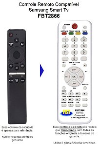 Controle Remoto Compatível p/ Samsung Smart Tv FBT2866