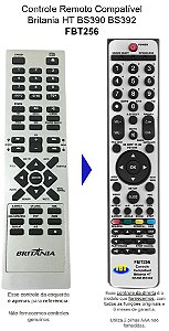 Controle Compatível Britania Bs390 Fbt256
