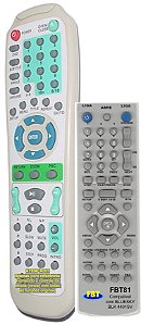 Controle Remoto Compatível p/ BluSky BLK4401SV FBT81