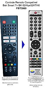 Controle Remoto Compatível Com NORDMENDE NRD-L32S12 FBT3069