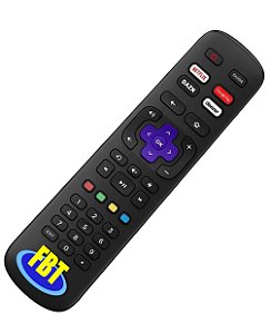 Controle Compatível Com Tv Roku Aoc Netflix/Deezer FBT7246