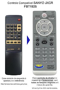 Controle Compatível Sanyo JXCR FBT1925