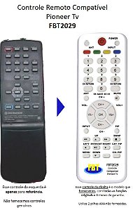 Controle Compatível Pioneer Cu SD103 FBT2029