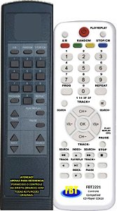 Controle Compatível Philips CD610 FBT2221