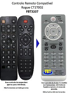 Controle Remoto Compatível Rogue Timer FBT3207