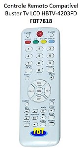 Controle Remoto Compatível Buster Tv LCD HBTV-4203FD FBT7818