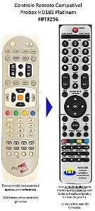 Controle Remoto Compatível Probox HD180 Platinum FBT3256