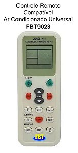 Controle Compatível Ar Condicionado Universal FBT9023