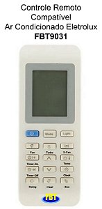 Controle Remoto Compatível Ar Condicionado Eletrolux FBT9031