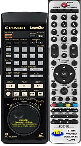 Controle Remoto P/PIONEER LASERDISC CU-CLD098 FBT3366