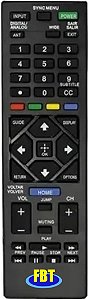 Controle Compatível Sony Tv FBT7062