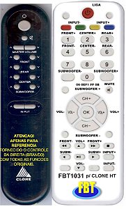 Controle Remoto Compatível Com HOME CLONE FBT1031