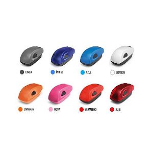 CARIMBOS STAMP MOUSE COLOP | VÁRIAS CORES  14X38 MM  (SEM PERSONALIZAÇÃO)