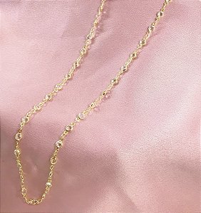 Colar Tiffany Longo Zircônia Cristal