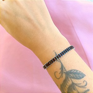 Pulseira Riviera Baguete