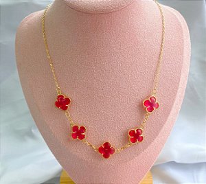 Conjunto Trevo Rosa