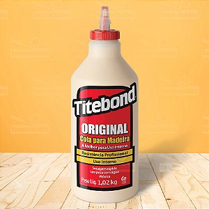Cola para Madeira Titebond Original Wood Glue - 1,02kg