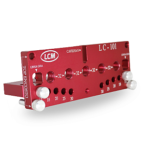 Gabarito de Cavilha e Minifix LC-101 - LCM