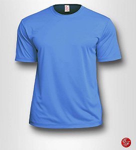 Camiseta Azul Celeste, 100% Poliéster - Fábrica de Camisetas Em Curitiba -  (41) 3286-1158 - Empório da Família