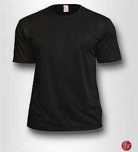 Camiseta Preta, 100% Poliéster - Fábrica de Camisetas Em Curitiba - (41)  3286-1158 - Empório da Família