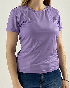 Camiseta Lilas Poliéster – KG Camisetas