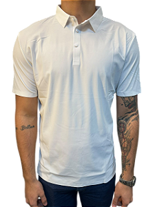 Camiseta Polo Tech Branca