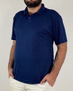 Camiseta Polo Azul Marinho, Poliviscose