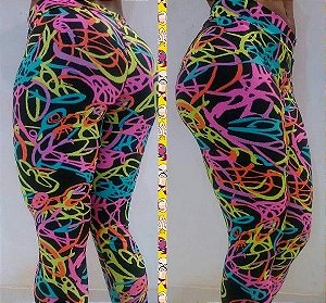 Calça leg Fitas metricas