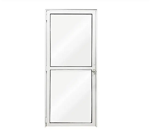 Porta De Alumínio Travessa direita Linha maxx - 210X90