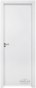 Kit Porta Interna de Madeira Branco com Pintura UV Premium - Pronta