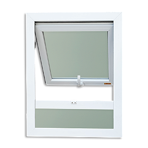 Maxim-Ar de Pvc Acústica 1 seção Branco - 100x60