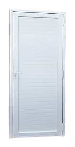 Porta de PVC Palheta Premium Itec Esquerda - 216x90