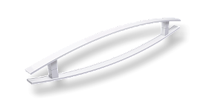 Puxador Dubai Branco - 40 cm