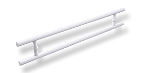 Puxador Londres Branco - 60 cm