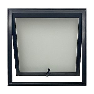 Janela Maxim ar alumínio Maxx preto - 80x80