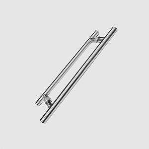 Puxador Tubular 1" para Móveis Polido em Aço Inox