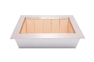 Braseiro com isolante térmico Pequeno Inox (50 x 40)