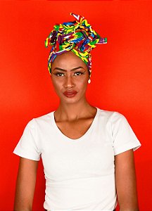 Turbante Africano - Multicor 09