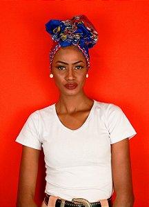 Turbante Africano - Multicor 14