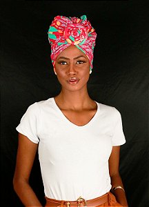 Turbante Flor - Multicor 31