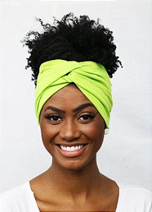 Faixa Cruzada - Cor Verde Neon