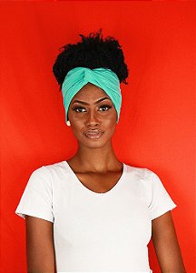 Faixa Cruzada -Cor Verde Aguá