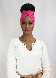 Turbante Aramado Viscose - Rosa Pink