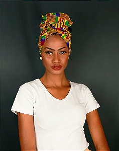 Turbante Africano - Multicor 45