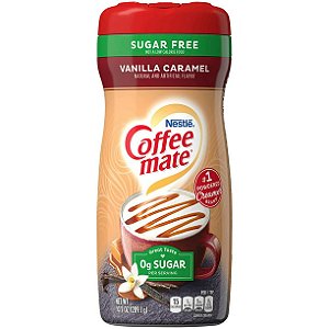 Nestlé Coffee Mate Caramelo e Baunilha Sugar Free 289g
