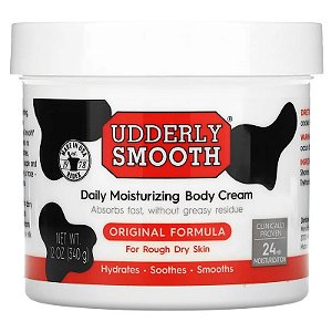 [Udderly Smooth] Creme Hidratante Corporal Diário, Fórmula Original | 283 g