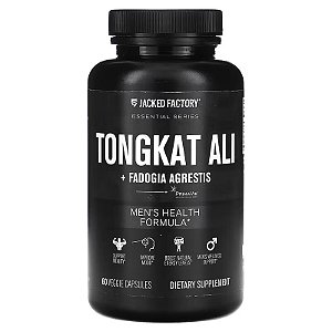 [JACKED FACTORY] Tongkat Ali + Fadogia Agretis + Shilajit 1125 mg | 60 Cápsulas