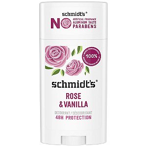 [Schmidt's] Desodorante Em Stick 48h Rose & Vanilla | 75 g
