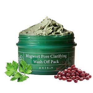 [AXIS-Y] Mugwort Pore Clarifying Wash Off Pack Máscara Facial | 100ml
