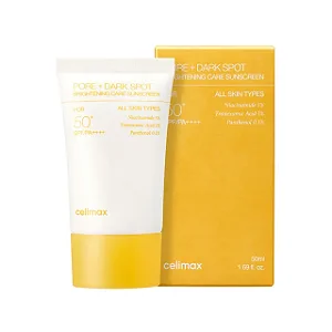 [Celimax] Brightening Pore + Dark Spot Sunscreen, Protetor Solar Facial | 50ml